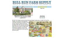 Tablet Screenshot of bullrunfarmsupply.com
